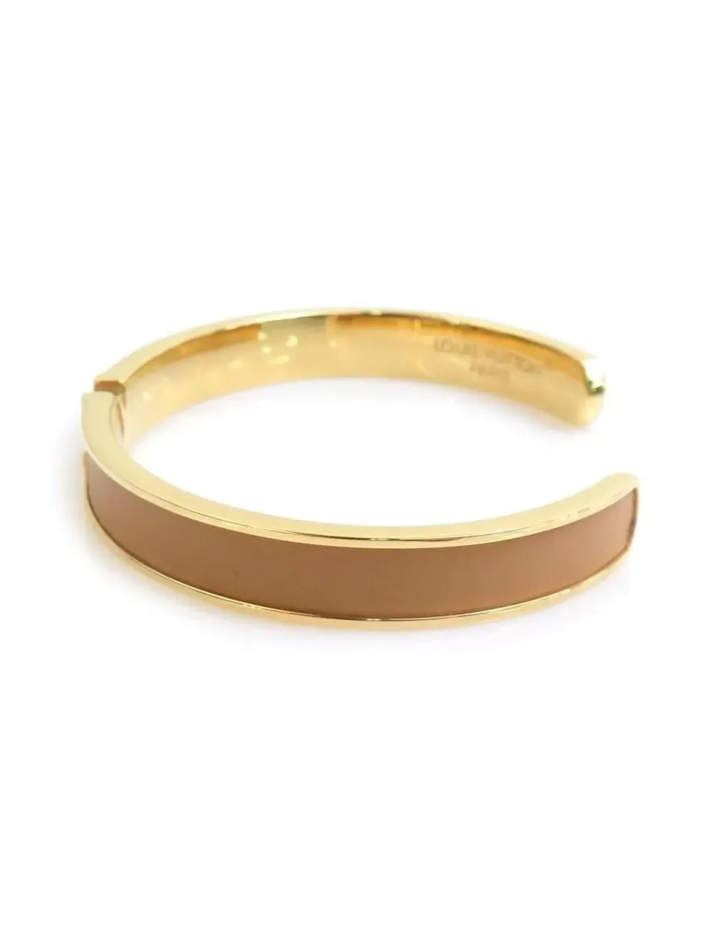 Auth Louis Vuitton Lv Initials Bangle #297515L32B